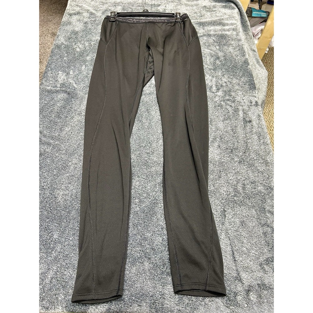The North Face Women's Large Regular Black Warm Tight Action Sports Leggings (E7